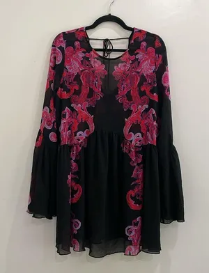 Free People Symphony Slip Dress Size Medium thumbnail 10