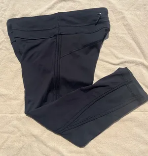 Lululemon Black Leggings Capris thumbnail 4