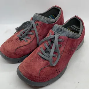Dansko Elisa Maroon Suede Oxford Sneakers 37 Confort thumbnail 1