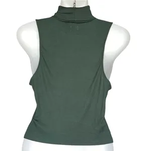 Aritzia Sunday Best Green Crop Tank Top thumbnail 2