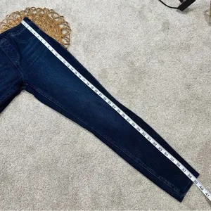Spanx Ankle Jean-Ish Leggings Jeggings High-Rise Twilight Rinse Blue Size L thumbnail 17