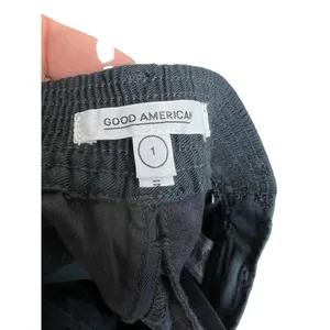 Good American A-Line Trouser Boss Short NWT Sz. 1 (US S) thumbnail 7