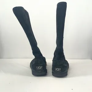 Ugg Suede Button Side Boots in Black Size 6‎ thumbnail 4