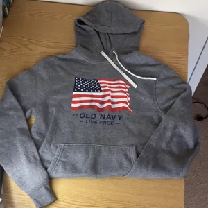 Womens Patriotic Old Navy Sweatshirt Hoodie Small thumbnail 2
