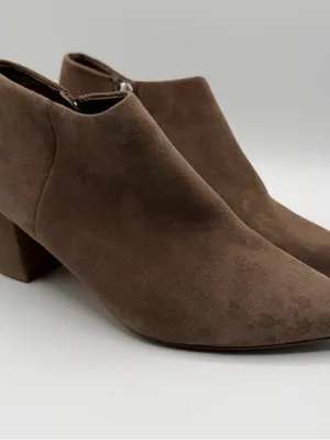 Steven by Steve Madden Bergen Taupe Suede Pointed Toe Booties Women’s 7.5 thumbnail 2