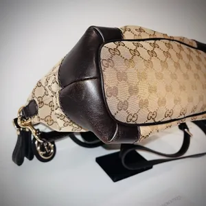 Gently Used - Gucci Canvas Sukey Shoulder Bag thumbnail 8