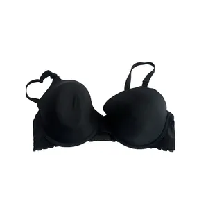 Paramour by Felina 255455 Gorgeous Memory Foam Bra Women's 36DD Black thumbnail 9