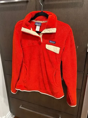 Patagonia Women's Re-Tool Snap-T Fleece Pullover red medium‎ thumbnail 1