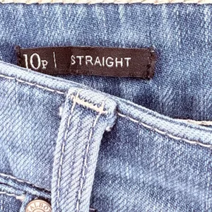 Talbots Straight Leg Jeans Womens 10P Blue Flawless Five Pocket Denim Bluebird thumbnail 7
