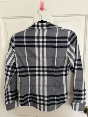 Burberry London Nova Check Women’s Button Down Blouse thumbnail 3