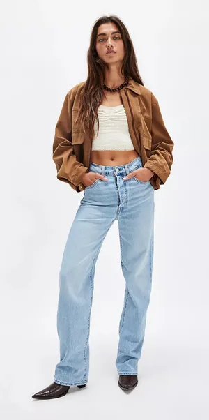Levi’s Ribcage Ankle Jeans Straight thumbnail 1