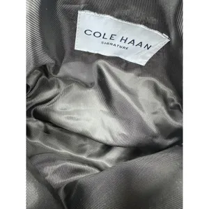 Cole Haan Signature Black Travel Pouch Cosmetic Bag Wristlet Toiletry Organizer thumbnail 3