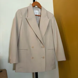 Aritzia Wilfred Toledo Blazer Double Breasted Sierra‎ Beige Career Size 2XS thumbnail 2