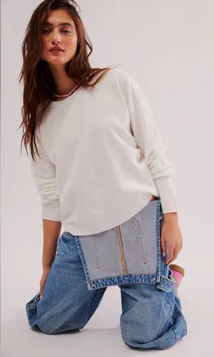 COPY - Free People Luna Pullover Sweater thumbnail 1