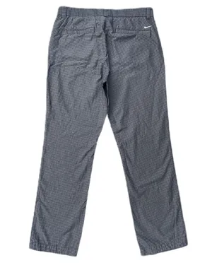 Nike Golf Dri Fit Black Checkered Pants thumbnail 1