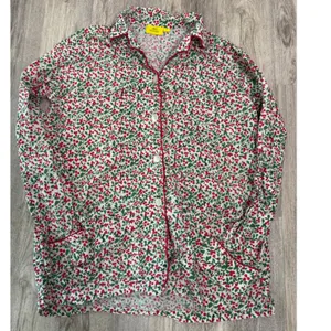 Roller Rabbit Roberta Christmas Holly Berry Size Small Womens Pajamas Set thumbnail 3