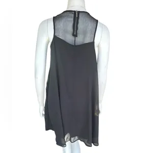 Chelsea & Violet Black Sequin Halter Mini Dress thumbnail 5