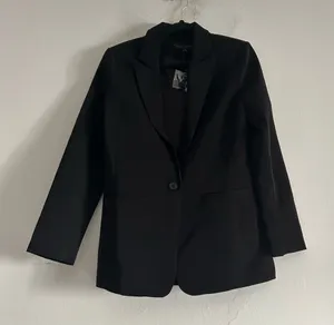 English Factory Single Breasted Blazer Black Size Small Office Timeless Capsule thumbnail 1