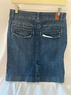 Tommy Hilfiger Indigo Denim Pencil Skirt thumbnail 2
