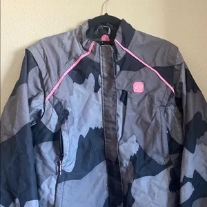 Roxy Gray and‎ Black Puffer Jacket with Sporty Accents thumbnail 2