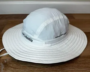 Columbia Omni-Shade White Unisex Summer Booney Hat, OS thumbnail 1