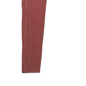 We The Free People Women's Pants Mid-Rise‎ Skinny Corduroy Raw Hem Brown 25 NWT thumbnail 2