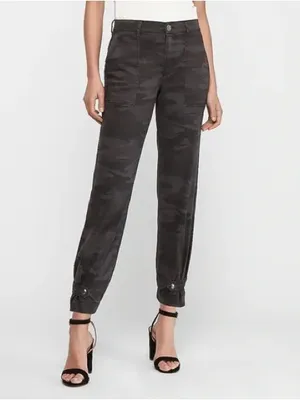 Express Charcoal Camo Utility Joggers thumbnail 2