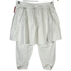 SPANX Booty Boost Skirt Around Knee Pants White Cloud‎ L NWT thumbnail 2