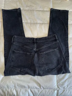 Agolde Women's Washed Black Skinny Jeans thumbnail 5