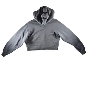 344 | Hollister‎ Mystic Soul Womens XS Graphic Cropped Hoodie Grey thumbnail 2