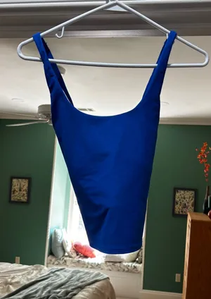 Blue Old Navy Active Tank Go-Dry thumbnail 1