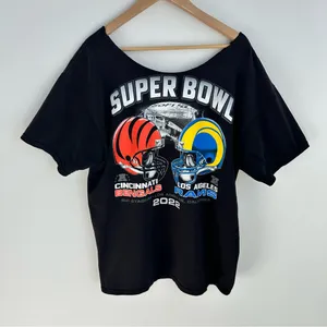 NFL Super Bowl off-the-shoulder T-shirt thumbnail 6