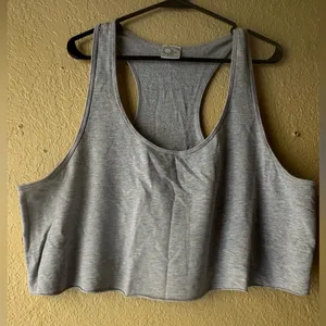 OFF LINE BY Aerie Heather Gray Tank Top thumbnail 1