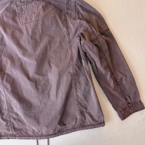 American Eagle Hooded Utility Field Jacket Womens XL Purple thumbnail 10