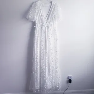 Baltic Born Marseille Embossed Maxi Dress Tulle New Without Tags thumbnail 3