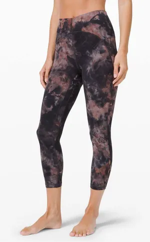 LULULEMON Unlimit High Rise Crop 23” Leggings Size 10 thumbnail 1