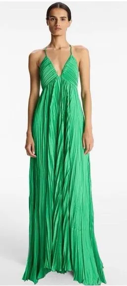 A.L.C. Angelina Pleated Dress thumbnail 1