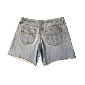 Gap 1969 Boyfriend Denim Shorts 30/10 Split Hem Used thumbnail 4