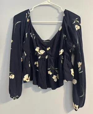 Boutique Top Blue thumbnail 1