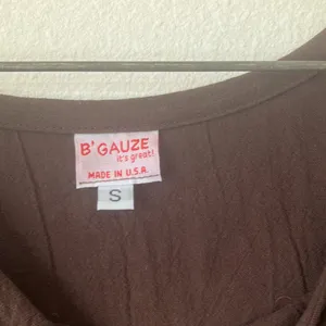 FINAL MARKDOWN B’gauze tank top small nwt Brown thumbnail 3