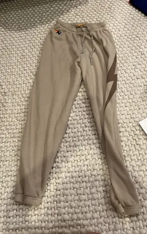 Brown Aviator Nation Sweatpants thumbnail 1