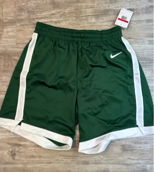 Men’s green Nike basketball shorts thumbnail 1