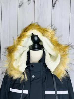 Leduntino Windbreaker Jacket Sz S Fur Hoodie Full Zip Black Sherpa Lined thumbnail 2