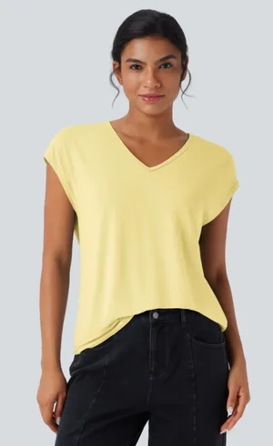 Halara V-Neck Top thumbnail 1