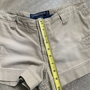Vintage Periscope Y2K Khaki Cargo Shorts Low Rise Utility Mini Shorts 11 Bratz thumbnail 10