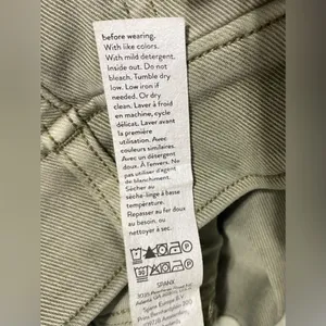 SPANX Stretch Twill Straight Leg Pants Olive Oil Green Size XS thumbnail 11