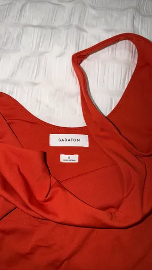 Aritzia dark orange bodysuit thumbnail 2