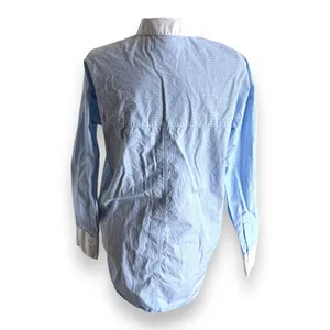 5/$35 ‎ Old Navy Womens Shirt Sz S The Boyfriend Blue White Pinstripe Dress thumbnail 6