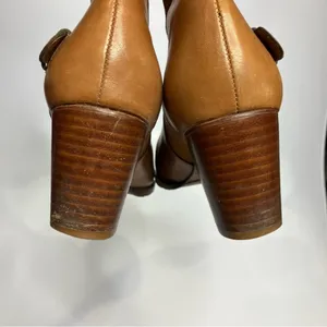 Cole Haan caramel leather pull on boots‎ size 6.5 thumbnail 6