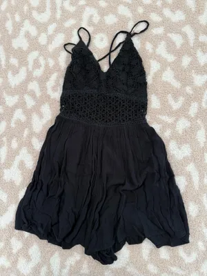 Abercrombie Crochet Romper thumbnail 1